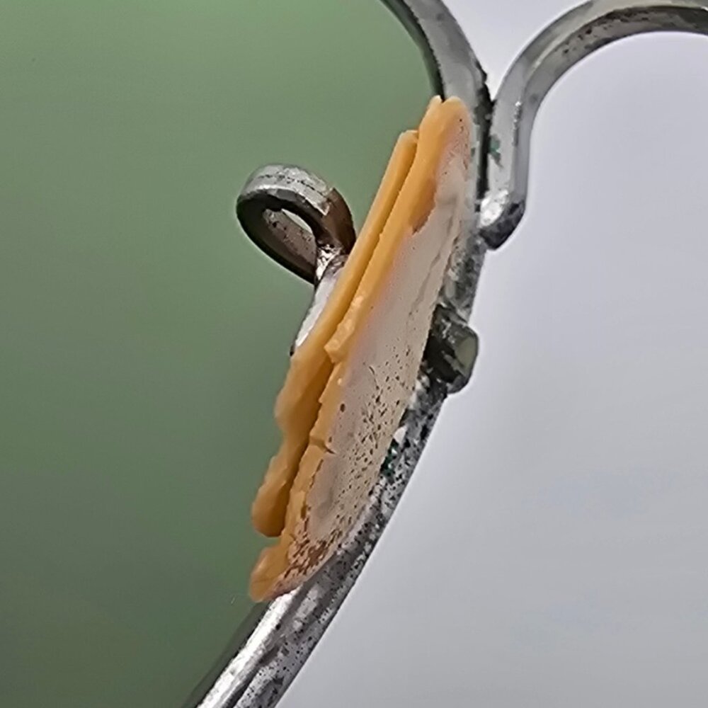 Rochester Optical R.O.C. AN6531 Ful-Vue 12 Nickel Plated WWII Aviator Sunglasses - Picture 12 of 16